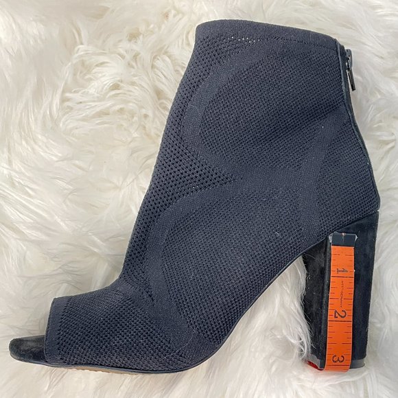 Steven By Steve Madden Acko Black Bootie - Picture 6 of 7